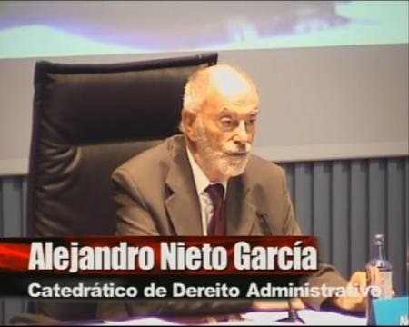 Alejandro Nieto Garc&iacute;a. - I Foro sobre Empleo Público